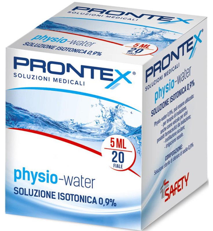 SOLUZIONE FISIOLOGICA PRONTEX PHYSIO ISOTONIC 20 FIALE DA 5ML