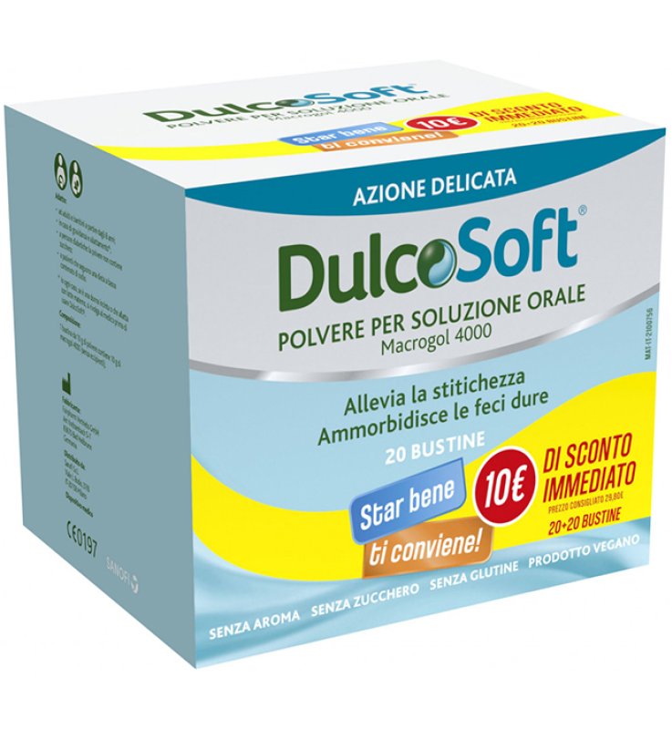 DULCOSOFT BIPACK 20BUSTE