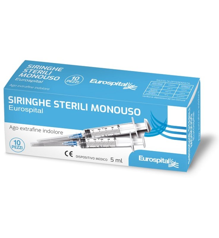 SIRINGA STERILE 5ML EUROSPITAL