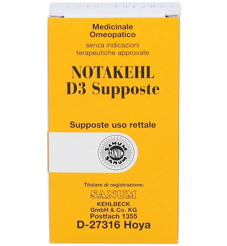 NOTAKEHL D3 10SUPP SANUM