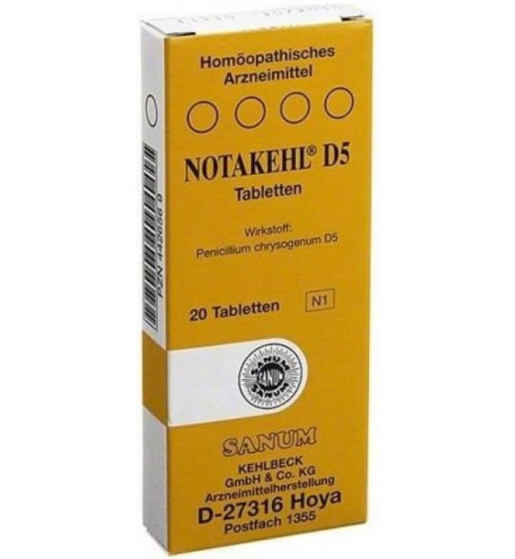 SANUM NOTAKEHL D5 20 COMPRESSE SANUM NOTAKEHL D5 20 COMPRESSE