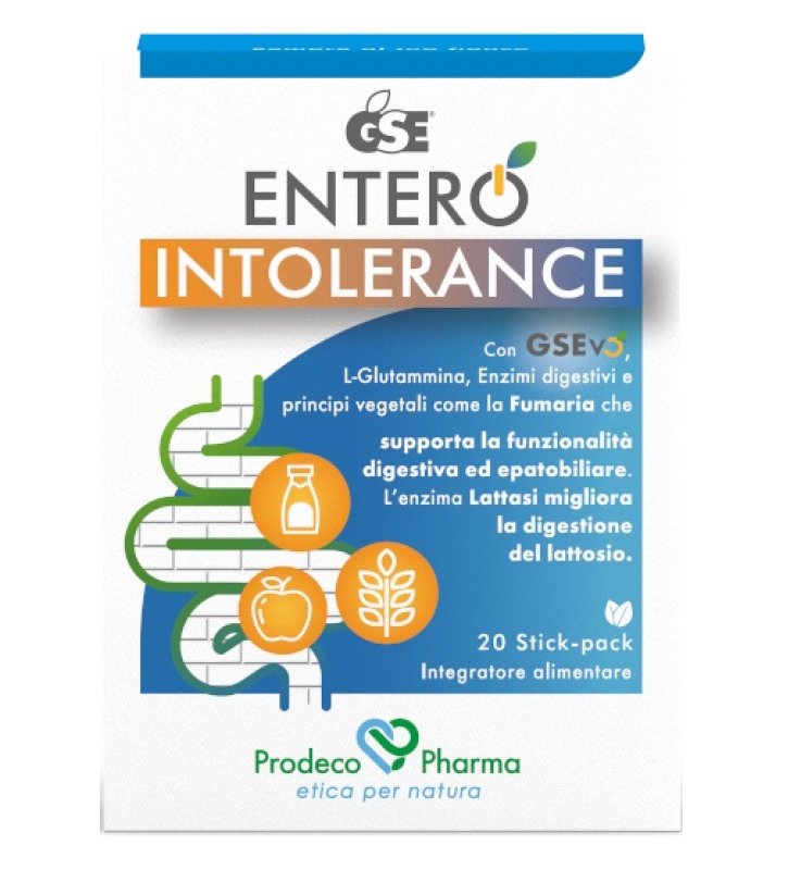 GSE ENTERO INTOLERANCE 20STICK GSE ENTERO INTOLERANCE 20STICK