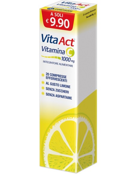 VITA ACT VITAMINA C 1000 20CPR