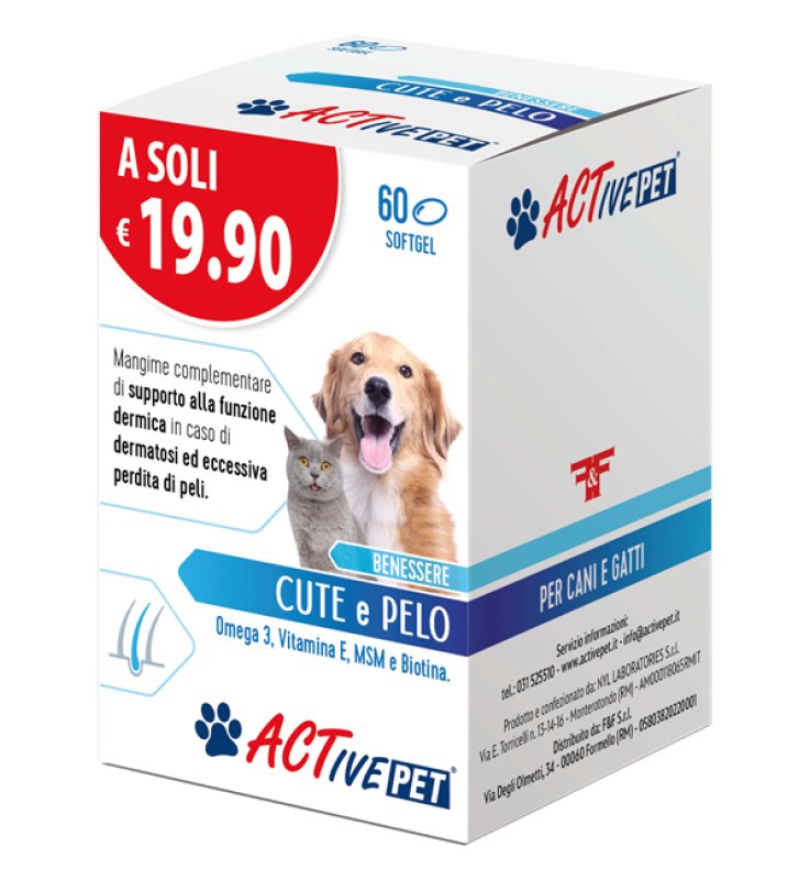 ACTIVE PET CUTE E PELO 60 PERLE