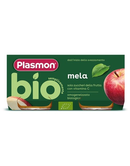 OMOG PLASMON MELA BIO 2X80GR