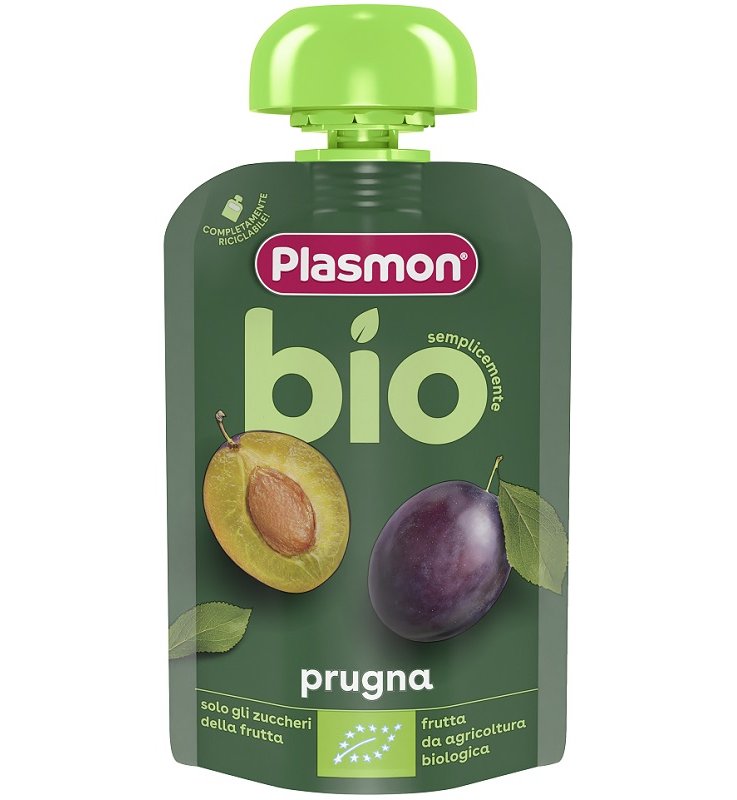 PLASMON PRUGNA BIO POUCHES 100GR PLASMON PRUGNA BIO POUCHES 100GR