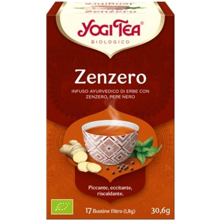 YOGI TEA ZENZERO BIO 17FLT FIOR YOGI TEA ZENZERO BIO 17FLT FIOR