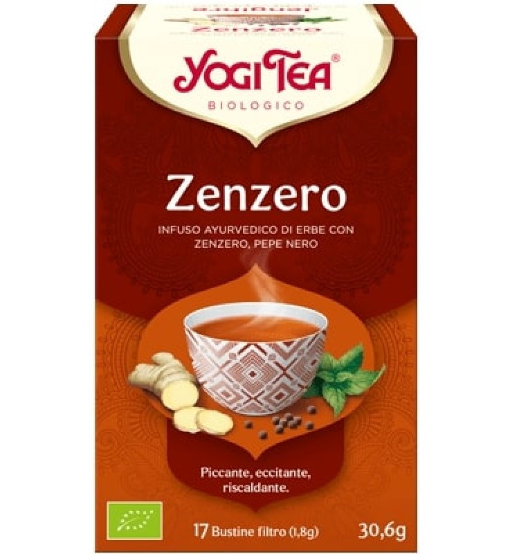 YOGI TEA ZENZERO BIO 17FLT FIOR YOGI TEA ZENZERO BIO 17FLT FIOR