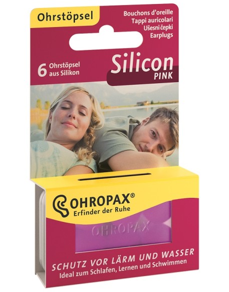 OHROPAX Tappi Aur.Sil.Pink 6pz