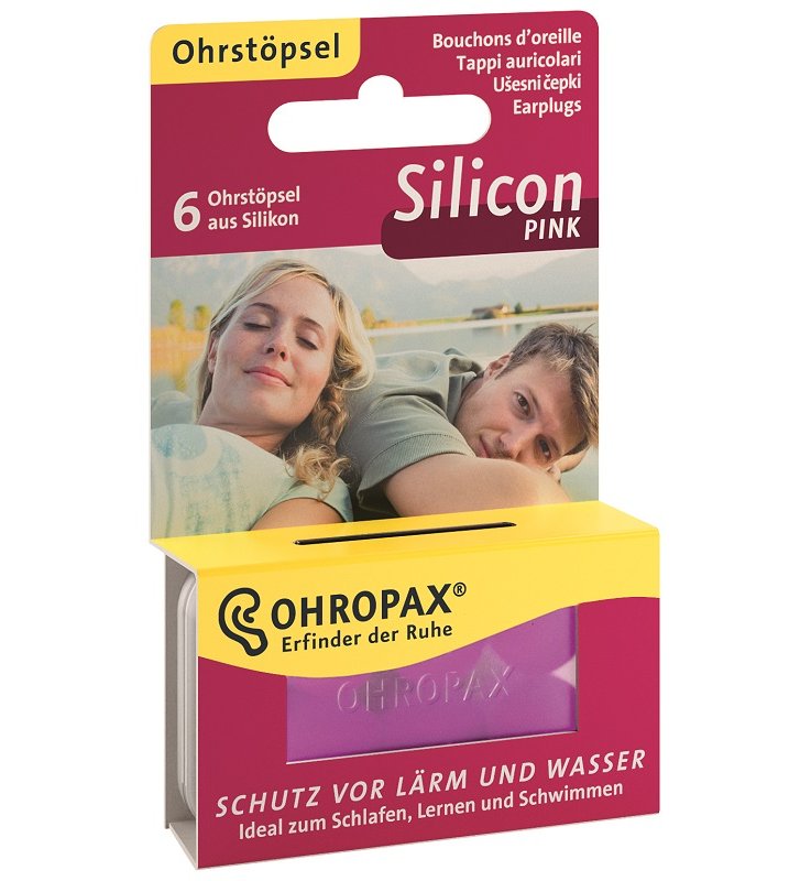 OHROPAX Tappi Aur.Sil.Pink 6pz OHROPAX Tappi Aur.Sil.Pink 6pz