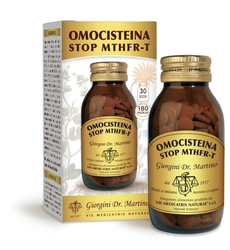 OMOCISTEINA STOP MTHFR T 180PAST
