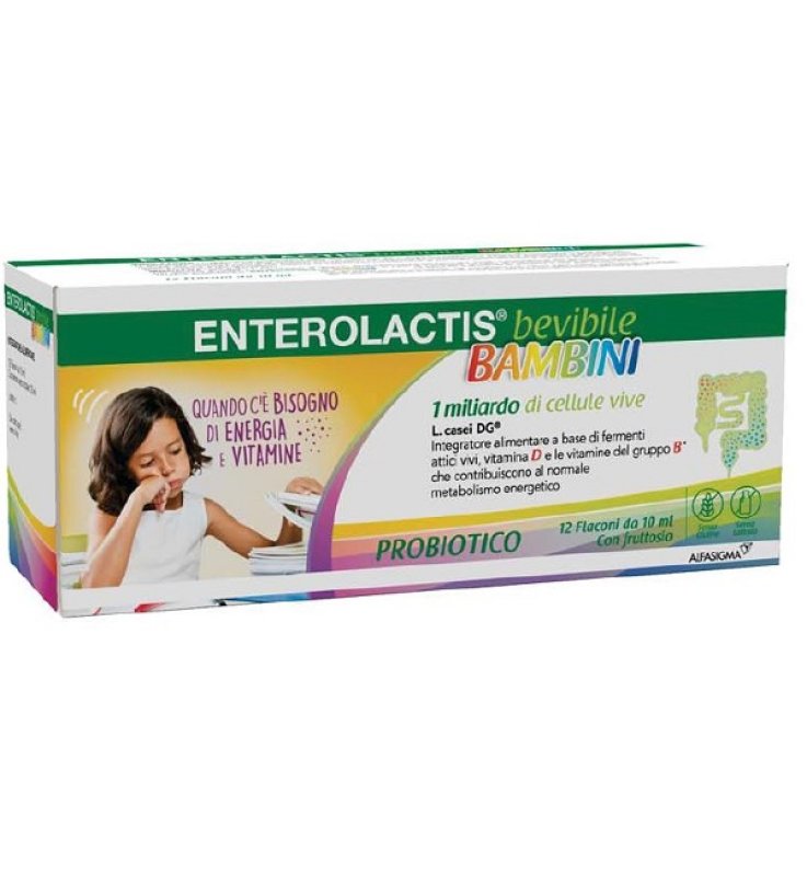 ENTEROLACTIS BEVIBILE BB 12FL ENTEROLACTIS BEVIBILE BB 12FL