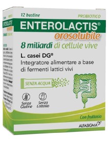 ENTEROLACTIS OROSOLUBILE 12 BUSTINE