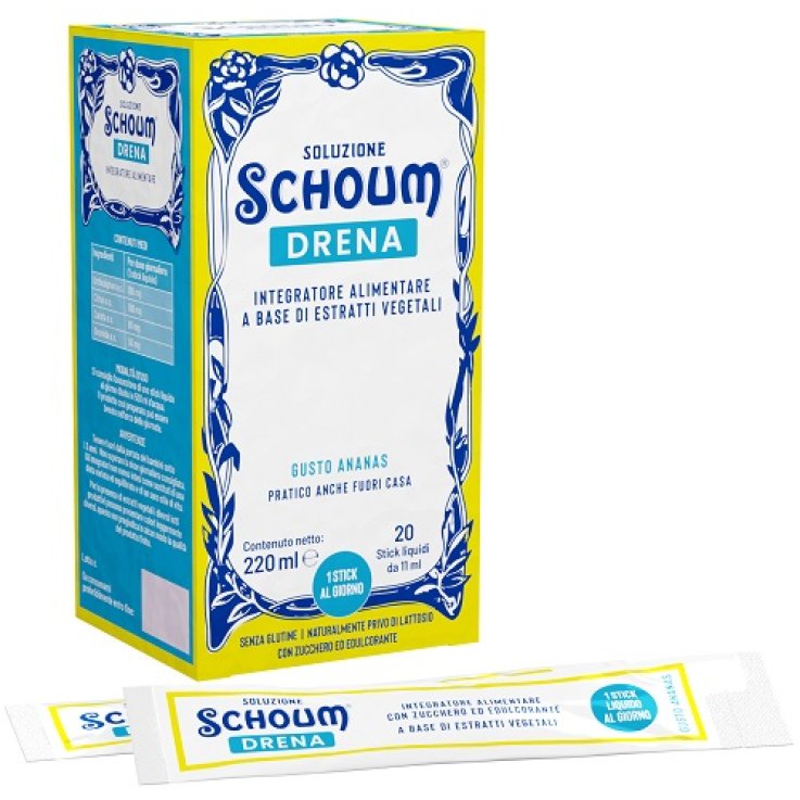 SOLUZIONE SCHOUM DRENA 20STICK SOLUZIONE SCHOUM DRENA 20STICK