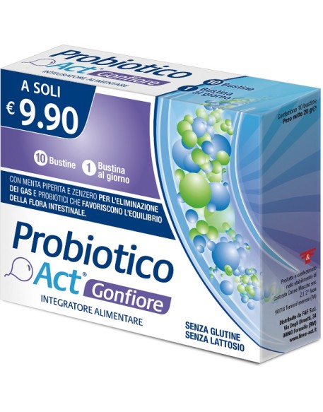 PROBIOTICO ACT GONFIORE 10 BUSTINE