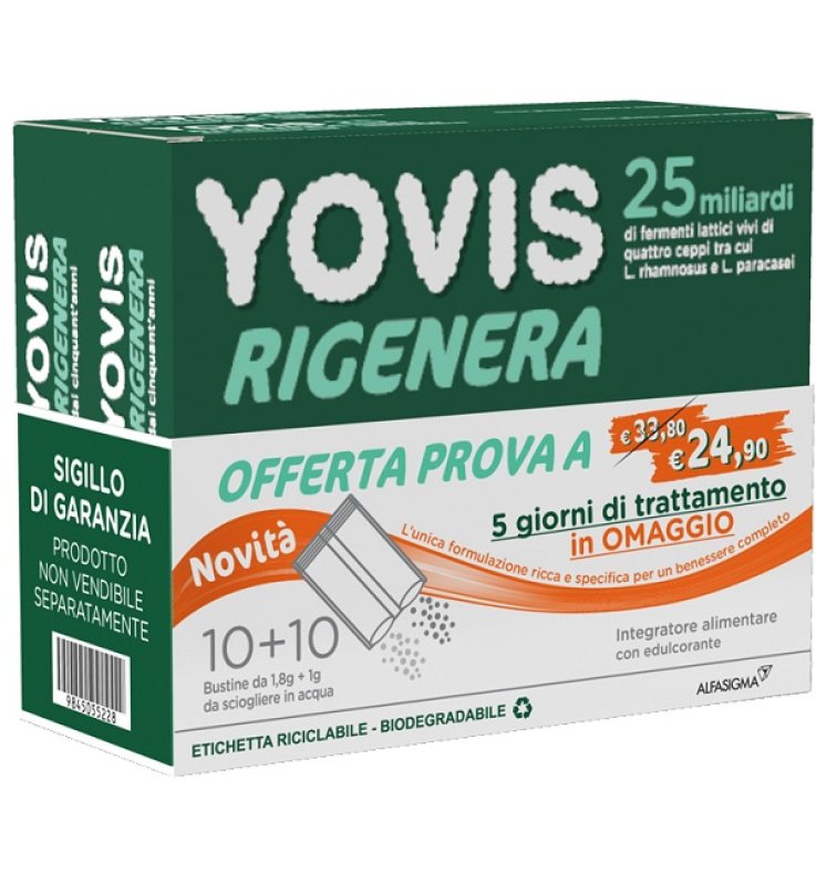 YOVIS RIGENERA BUNDLE PACK 20 BUSTINE