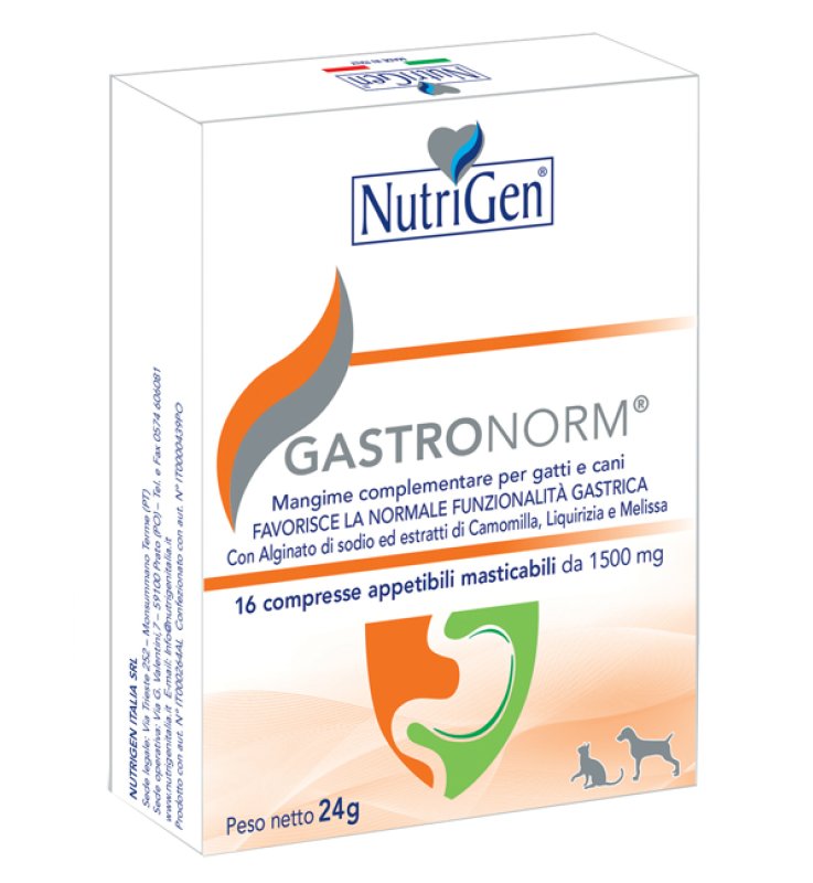 GASTRONORM 16 COMPRESSE NUTRIGEN
