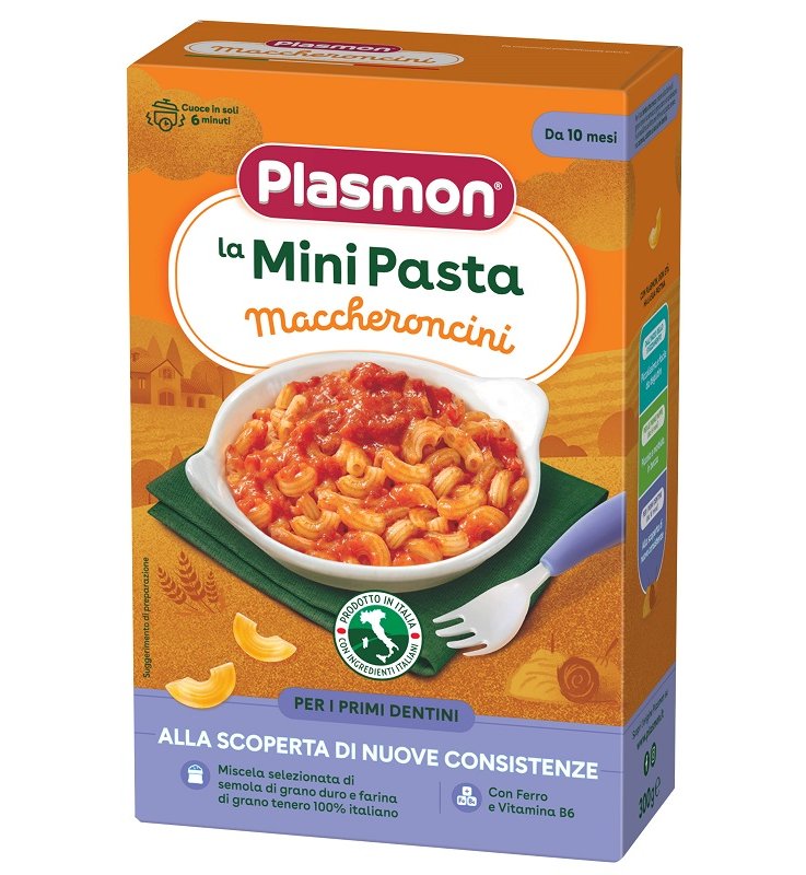 PLASMON PASTA MACCHERONCINI 300G PLASMON PASTA MACCHERONCINI 300G
