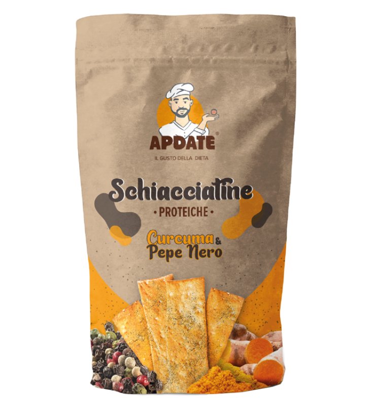 SCHIACCIATINE PROTEICHE PEPE NERO CURCUMA 150 G