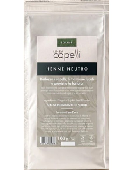 HENNE NEUTRO 100G SOLIME(RINF/LU