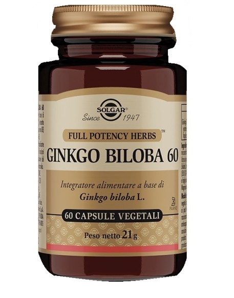 GINKGO BILOBA 60 60VEGICPS SOLG