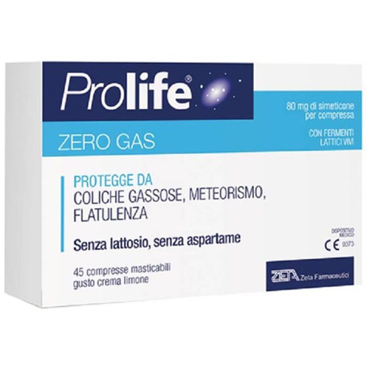 PROLIFE ZEROGAS 45 COMPRESSE PROLIFE ZEROGAS 45 COMPRESSE
