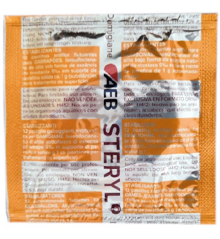 STERYL ANTIFIORETTA 12PASTIG(EX STERYL ANTIFIORETTA 12PASTIG(EX