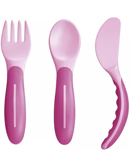 MAM POSATE CUTLERY FEM 6+ 3PZ(CU MAM POSATE CUTLERY FEM 6+ 3PZ(CU