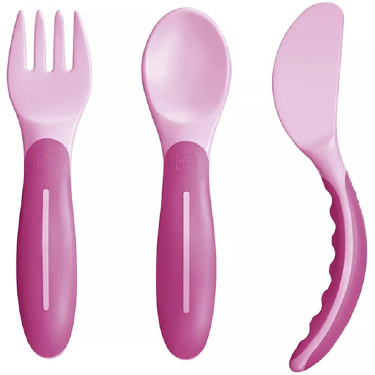 MAM POSATE CUTLERY FEM 6+ 3PZ(CU MAM POSATE CUTLERY FEM 6+ 3PZ(CU
