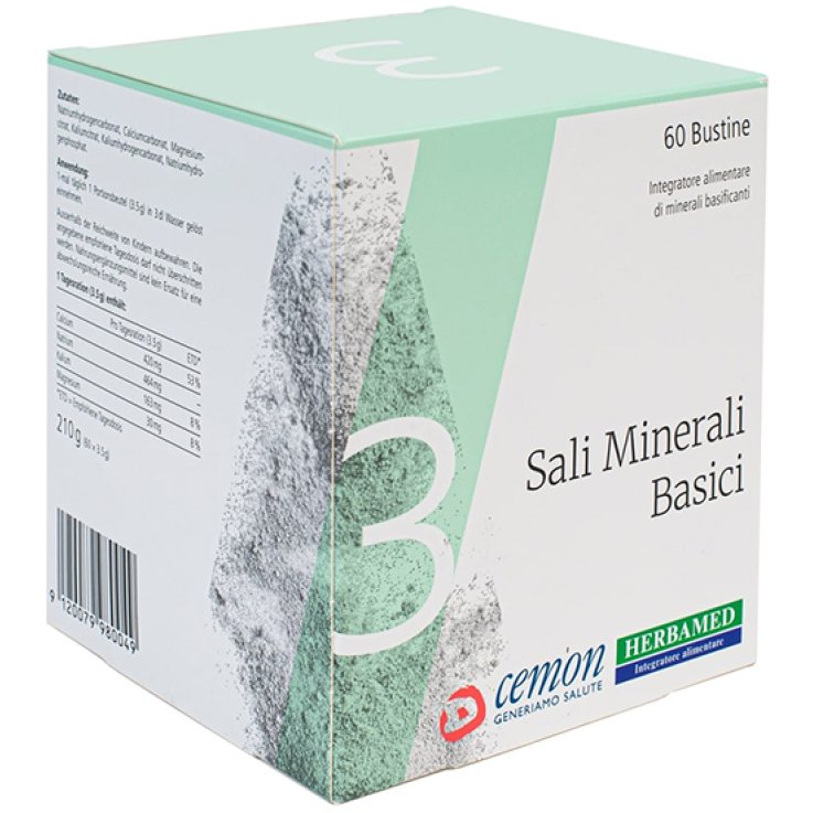 SALI MINERALI BASICI 60 Bust. SALI MINERALI BASICI 60 Bust.