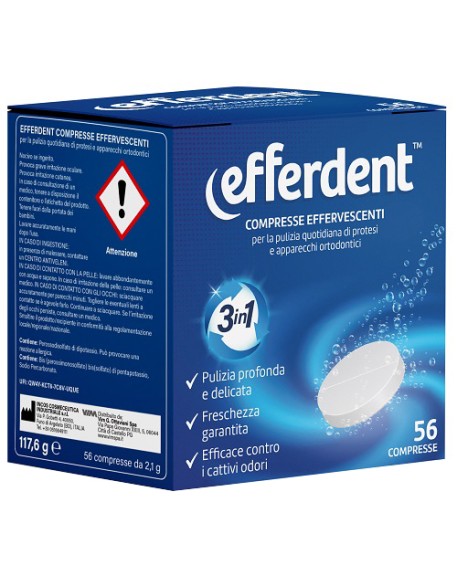 EFFERDENT 56 Cpr Efferv.