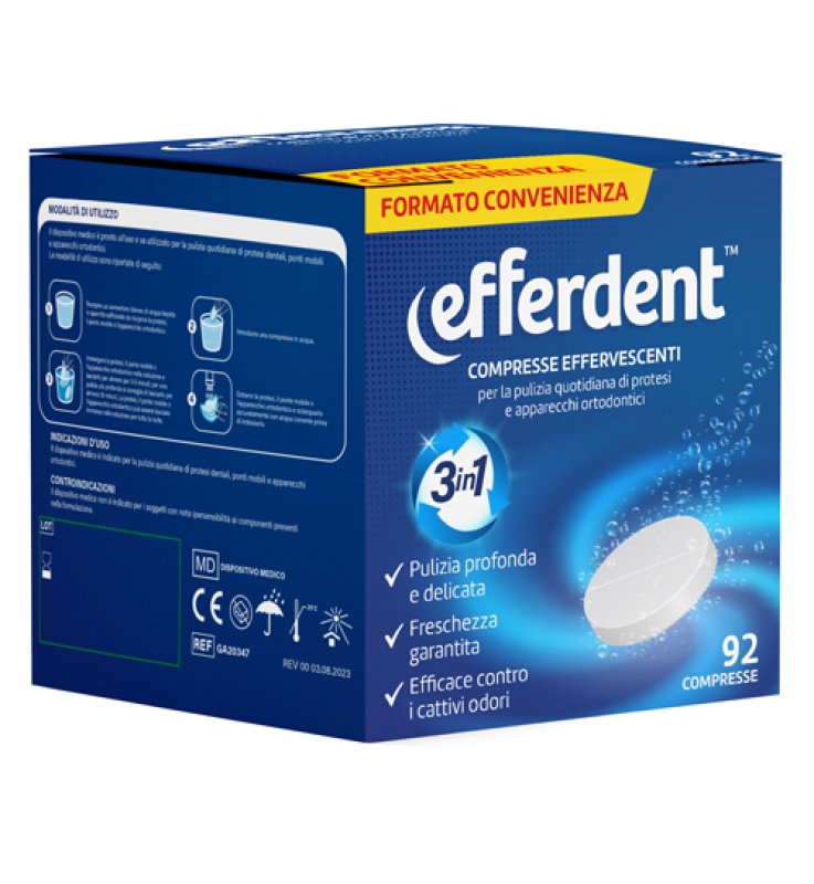 EFFERDENT 92 Cpr Efferv.