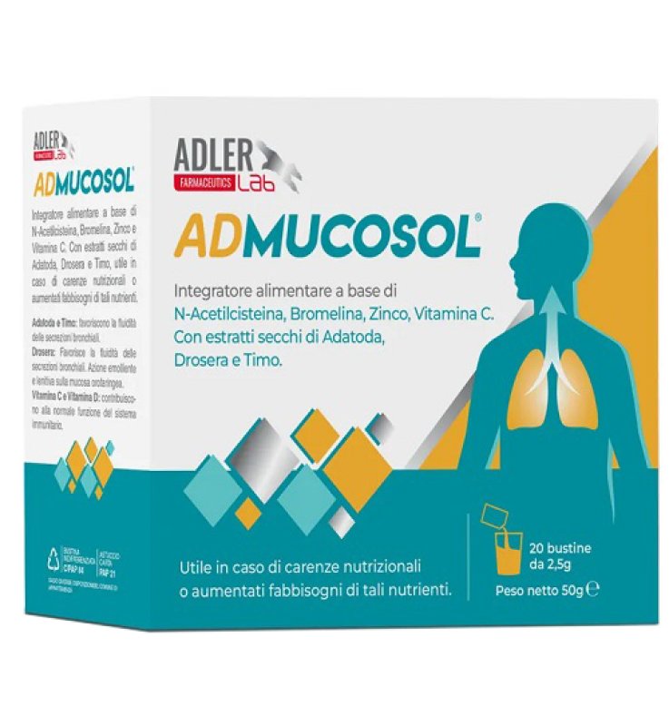 ADMUCOSOL 20 Bust.
