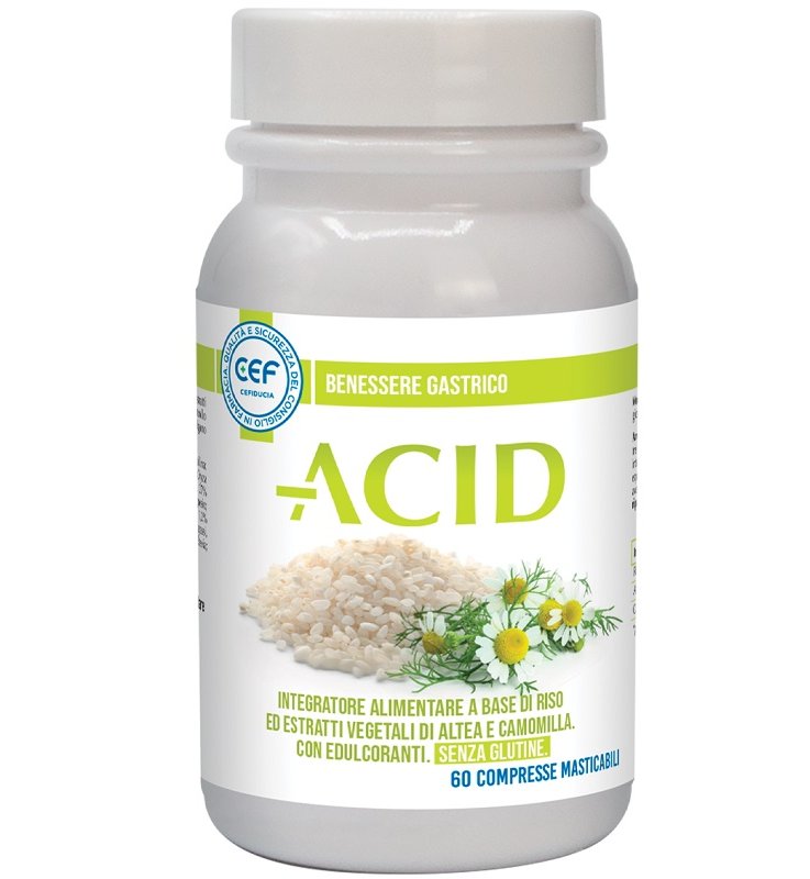 CEF-ACID 60 COMPRESSE MASTICABILI