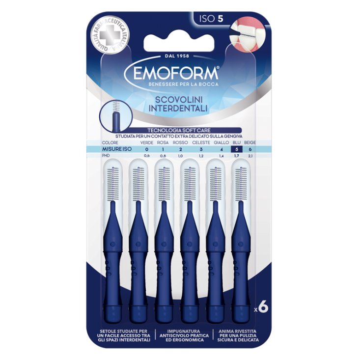 EMOFORM Scov.ISO 5 Blu 6pz EMOFORM Scov.ISO 5 Blu 6pz
