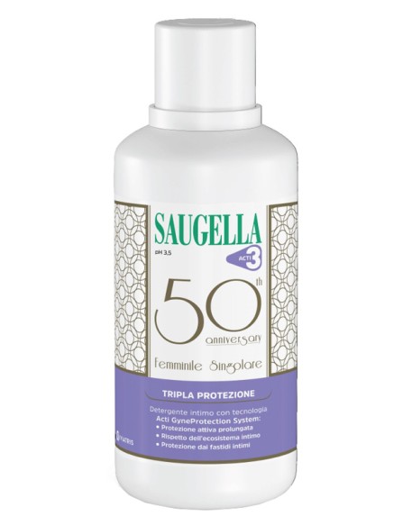 SAUGELLA ACTI3 DETERGENTE INTIMO 500 ML ANNIVERSARIO