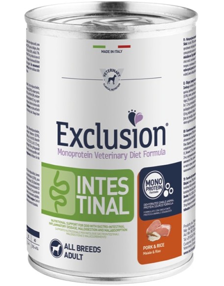 V EXCLUSION MD INT PO/RI DOG 400 V EXCLUSION MD INT PO/RI DOG 400