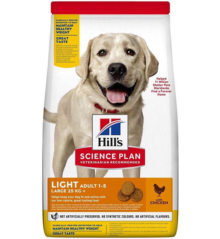V HILLS SP DOG AD.LIGHT 12KG  LA