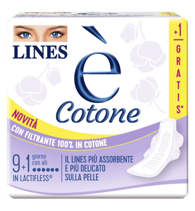 LINES E' COTONE ALI 9+1PZ