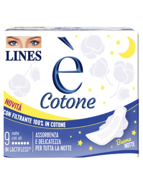 LINES E' COTONE NOTTE 9PZ