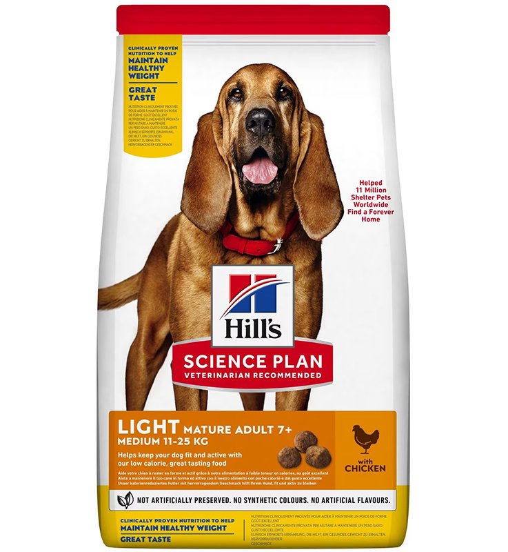 V HILLS SP DOG SENIOR LIGHT12 KG