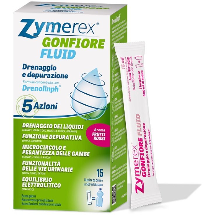 ZYMEREX GONFIORE FLUID DREN/DEPU ZYMEREX GONFIORE FLUID DREN/DEPU
