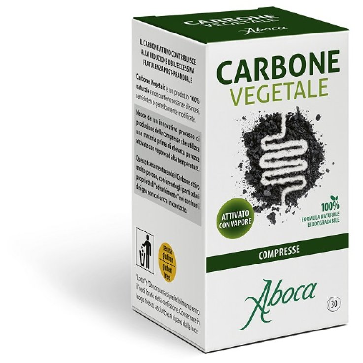 CARBONE VEGETALE 30 COMPRESSE CARBONE VEGETALE 30 COMPRESSE