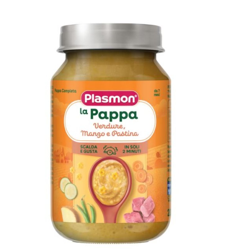 PLASMON La Pappa Verd/Manzo200 PLASMON La Pappa Verd/Manzo200