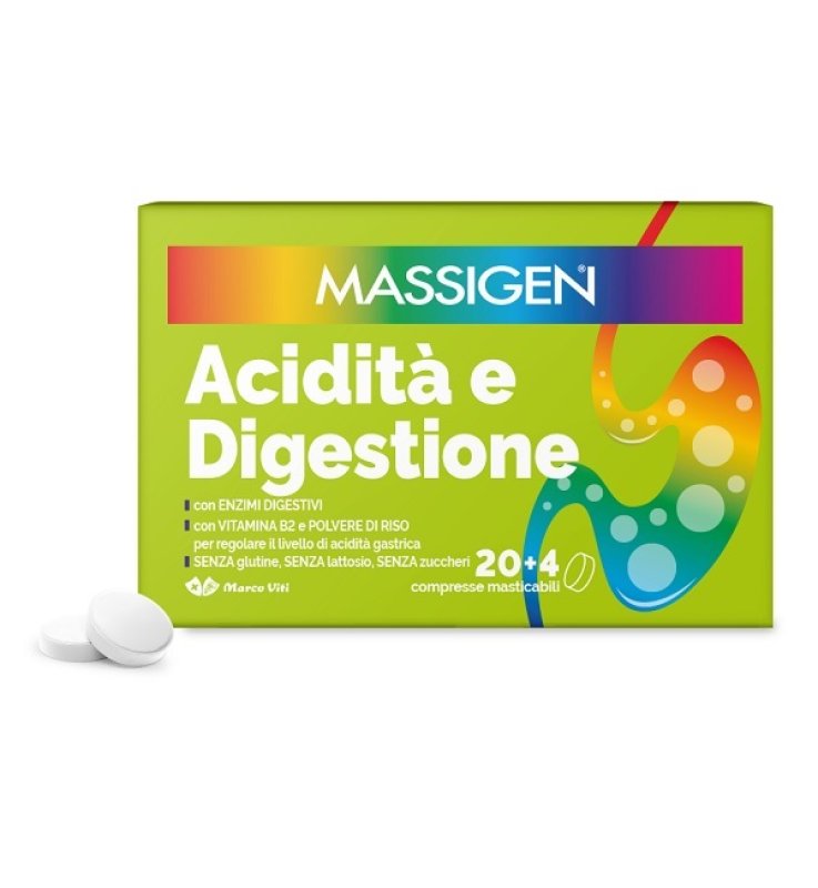 MASSIGEN Acidita&Dig.20+4Cpr MASSIGEN Acidita&Dig.20+4Cpr