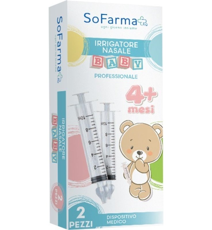 IRRIGATORE NASALE BABY 2PZ SF+