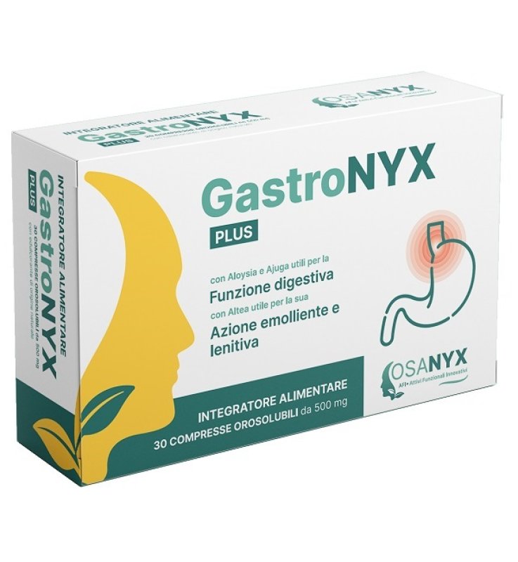 GASTRONYX PLUS 30CPR OROSOLUBI GASTRONYX PLUS 30CPR OROSOLUBI
