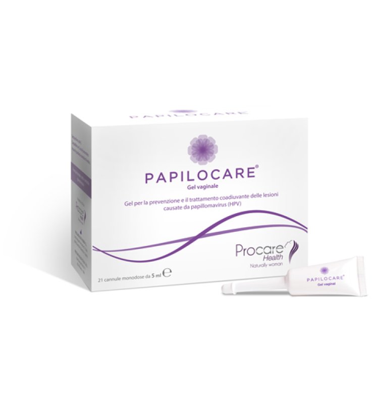PAPILOCARE GEL VAGINALE 21 CANNULE MONODOSE X 5 ML