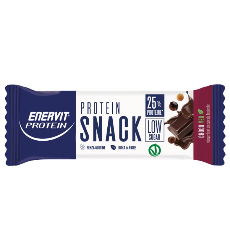 ENERVIT PROT.SNACK CHOCO VEG.LOW