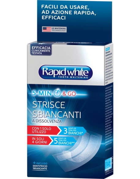 RAPID WHITE KIT STRISCE SBIANCANTI 8 PEZZI